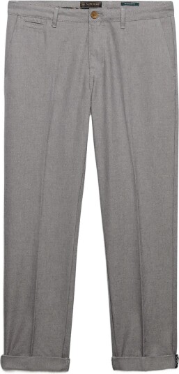Superdry Premium Textured Regular Chino   TEXTURED GREY   36 x 32