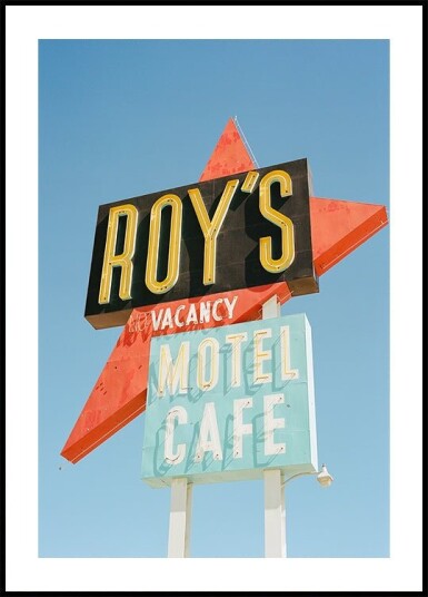 Mojave Desert California III on Film Plakat Plakat / 21x30cm