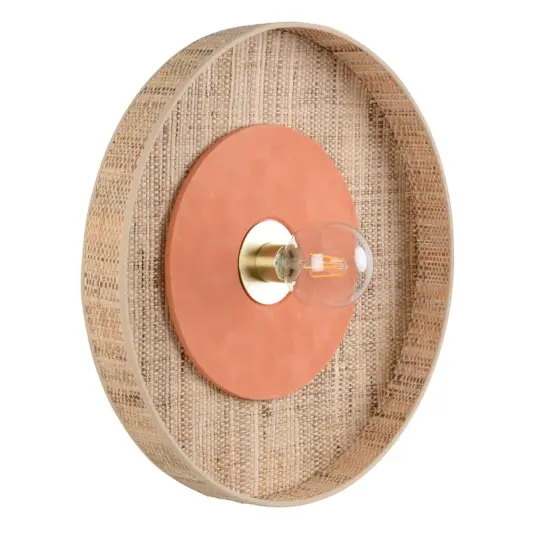MARKET SET   Portinatx vegglampe terrakotta Ø50cm