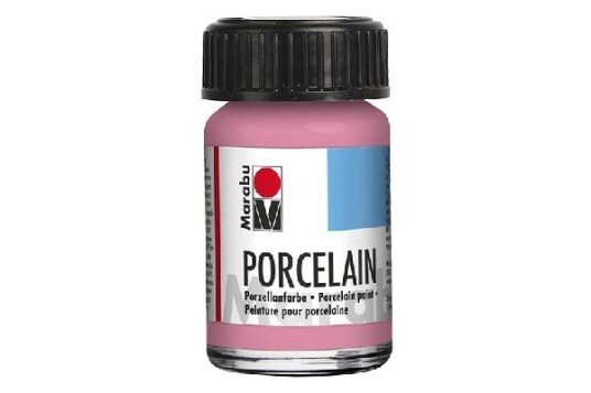 Porcelain & Glass Glossy 15Ml Rose Pink 133
