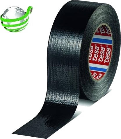 Lerretstape 60462 Sort 50 Mm X 50 M