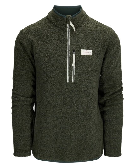 Amundsen Sports Hut Half Zip, Herre Spruce Green L