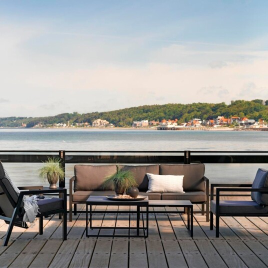 Brafab Belfort sofa svart/grå Brafab