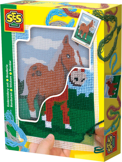 Ses Creative Broderisett Hest