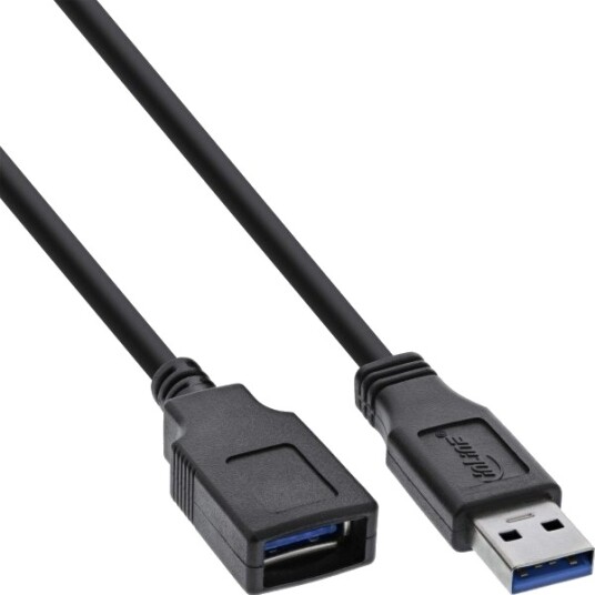 Inline B 35610 1 M Usb A Usb A Usb 3.2 Gen 1 3.1 Gen 1 5 Gbit/Sek Svart