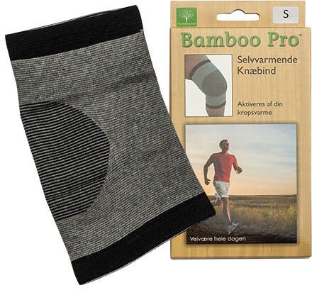 Bamboo Pro Knebind, Str. S, 37-40 cm selvvarmende