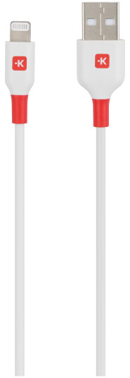 Skross 200 cm USB til Lightning-kabel Hvit