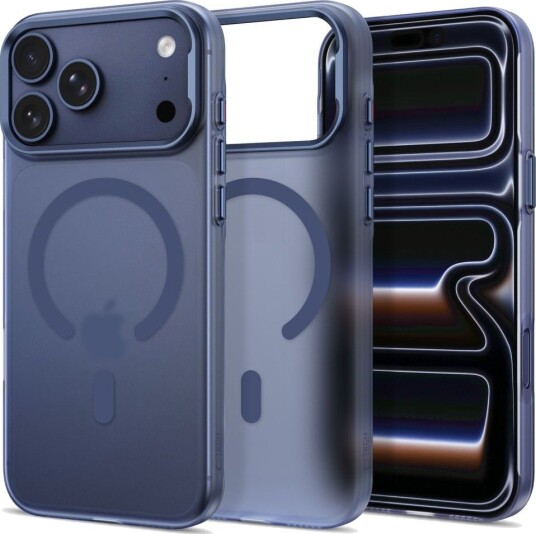 Tech-Protect MagZero MagSafe-etui til iPhone 17 Pro Max / 18 Pro Max – matt marineblå
