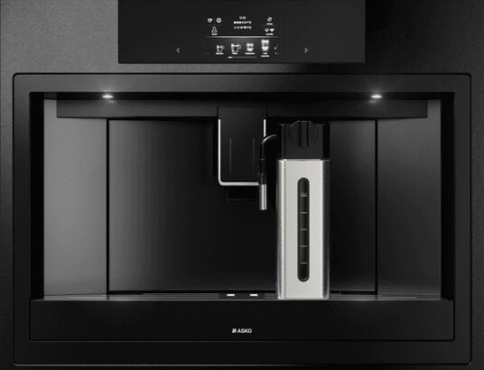 ASKO CM8477B Integrert Espressomaskin med Kaffe Kverner ASKO CM8477B Integrert Espressomaskin med Kaffe Kverner