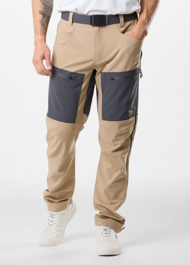Nautic Experience Sail Pants Beige/Charcoal Melange 3xl Bukser