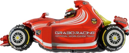 Ballongkungen Folieballong Racingbil 243R