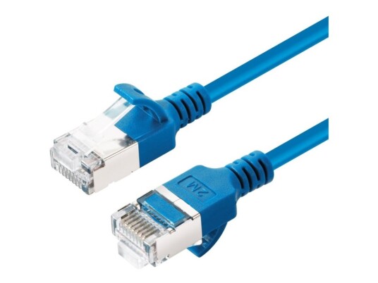 Microconnect V-FTP6A0025B-SLIM, 0,25 m, Cat6a, U/FTP (STP), RJ-45, RJ-45