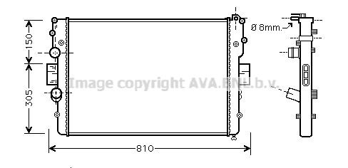 Radiator AVA Clever Choice IVA2087 Radiator AVA Clever Choice IVA2087