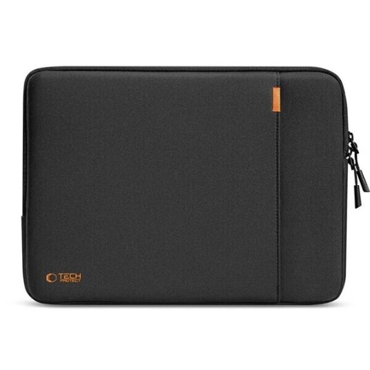 Tech-Protect Defender 15-16" Laptopveske Svart med Holdbar Glidelås
