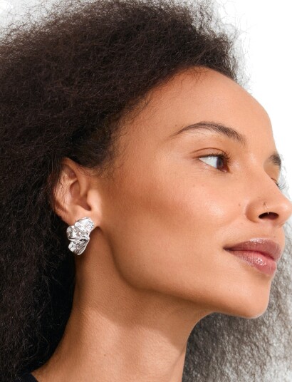 Pilgrim Solari Earrings Silver Plated Silver ONE SIZE