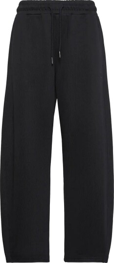 Calvin Klein Jeans Monogram French Terry Barrel Pan BLACK XS