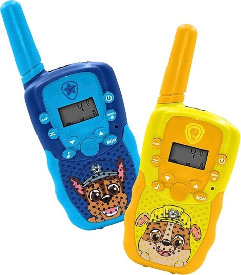 PAW PATROL Walkie Talkie Opp til 300m rekkevidde