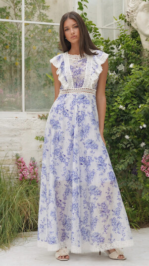 IRINA MAXI DRESS POPPY BLOSSOM IRINA MAXI DRESS POPPY BLOSSOM