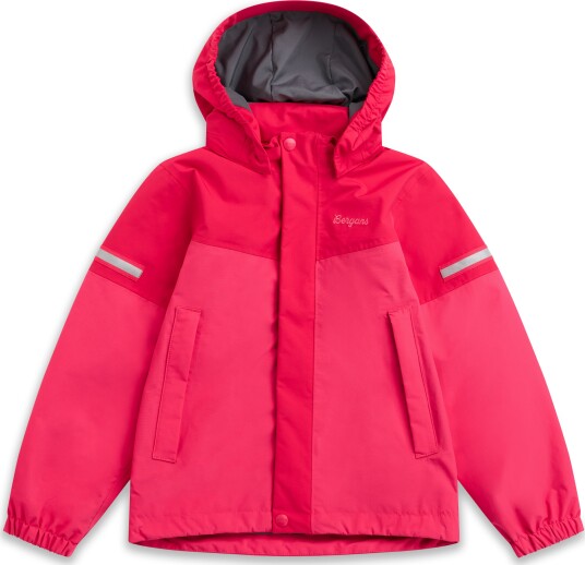 Bergans Kid"s Lilletind 2L Shell Jacket Light Alpine Rose/alpine Rose, 122