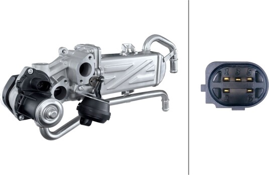 EGR modul HELLA 6NU 358 167 021