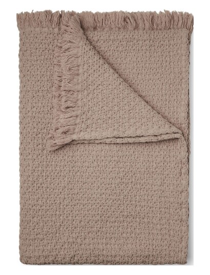 compliments Heaven Throw 120X190 Cm Brown Compliments DUSTY ROSE 120X190CM