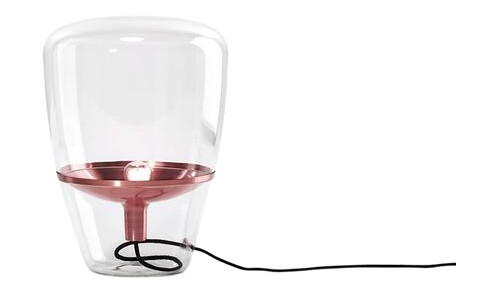Brokis Ballonger Liten Bord/ Gulvlampe Klart Glass/ Kobber