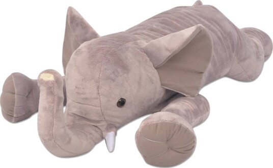 Lekeelefant plysj XXL 120 cm