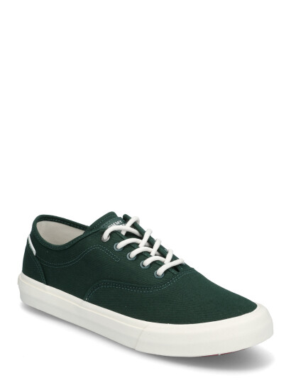 Tommy Hilfiger Th Hi Vulc Low Oxford Twill - Green - 41