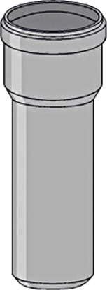 Girpi 110mm x 250mm pipe with sleeves
