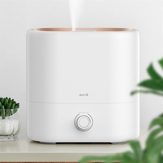 Deerma ST635W Luftfukter med 4,5l Tank Aromaterapi og 360° Roterende Dyse