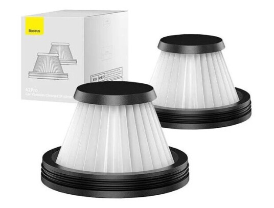 Baseus A2Pro Car vacuum Cleaner filters 2 PCS Black