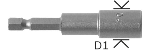 PIPENØKKEL 6X65MM-M3,5 FOR GSR 6-25