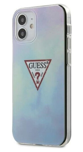 Dėklas Guess Guhcp12spcumcgc02 Iphone 12 Mini 5.4" Mėlynas/Mėlynas Hardcase Tie & Dye Collection