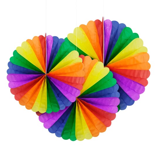 Design House Papirvifter Pride - 3-pakning