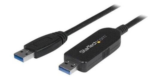 StarTech 1.8m USB 3.0 Dataoverføringskabel for Mac & Windows - Svart StarTech 1.8m USB 3.0 Dataoverføringskabel for Mac & Windows - Svart