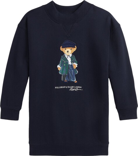 Polo Ralph Lauren Kjole Navy m. Kosedyr Polo Ralph Lauren 5 år 110 Kjole Blå