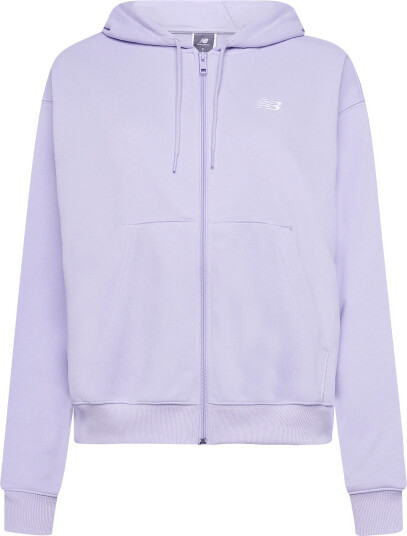 New Balance Sport Essentials French Terry Full Zip - Purple - XS