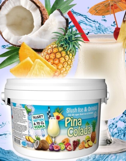 Pina Colada Slush Ice & Drinkblanding Pina Colada Slush Ice & Drinkblanding