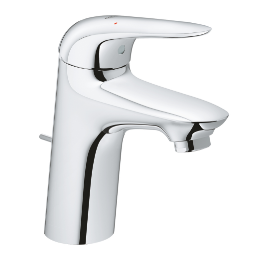Grohe Wave 1-Greps Servantbatteri Med bunnventil, Krom Grohe Wave 1-Greps Servantbatteri Med bunnventil, Krom