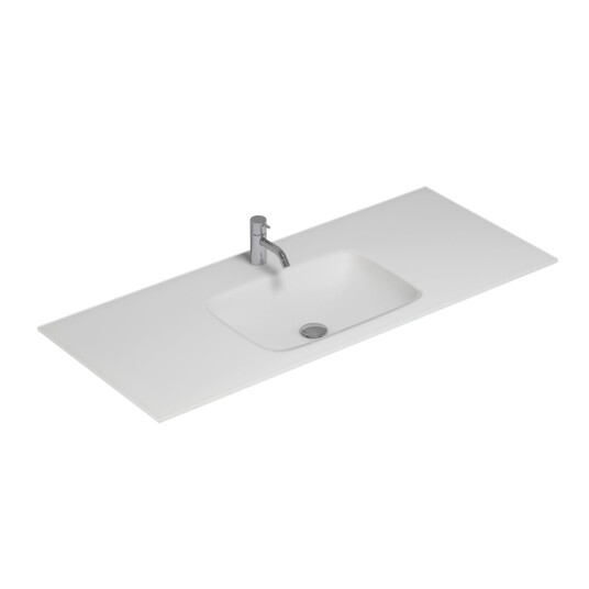 Dansani Calidris Form Servant B61 121xh1xd50cm Hvit Matt / 121cm