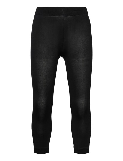 Melton Microfiber Leggings Black 140