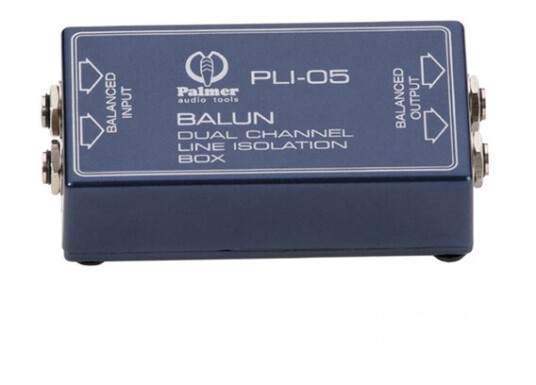 Palmer PLI-05 Trennübertrager Aluminium Palmer PLI-05 Trennübertrager Aluminium