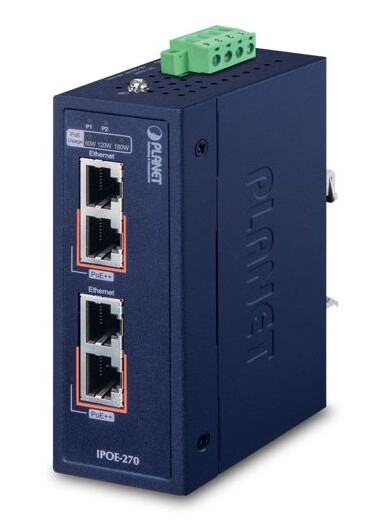 Planet Ipoe-270, Strøm Over Ethernet (Poe), Kan Monteres På Vegg