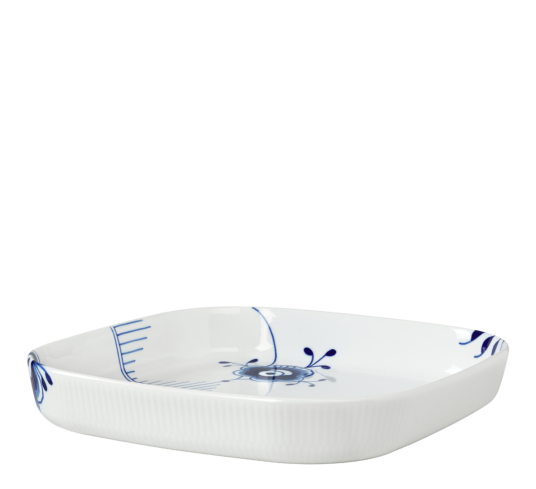 Royal Copenhagen Blue Fluted Mega ildfast form firkantet 30 x 30 cm