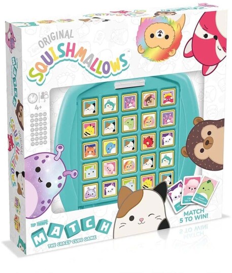 Top Trumps Match Squishmallows Barnespill for 2 Spillere Top Trumps Match Squishmallows Barnespill for 2 Spillere