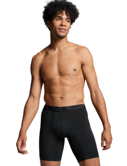 PUMA Puma Men Sport Microfiber Long Boxe - Black - M PUMA Puma Men Sport Microfiber Long Boxe - Black - M