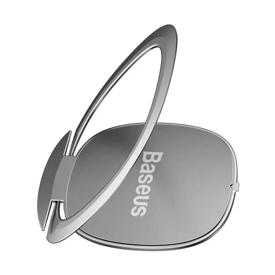 Baseus Invisible Finger Ring for Mobil - Sølv Baseus Invisible Finger Ring for Mobil - Sølv