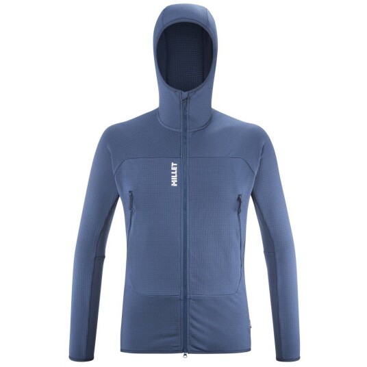 Millet Fusion Grid Hoodie M Dark Denim L