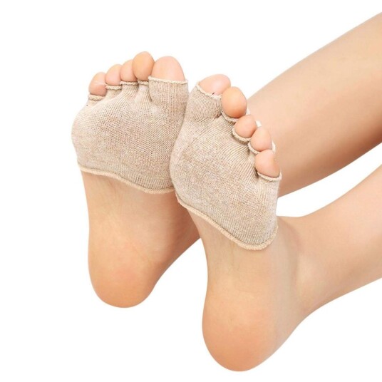 Sokker uten ta og h?l, 1 par - Beige Sokker uten ta og h?l, 1 par - Beige