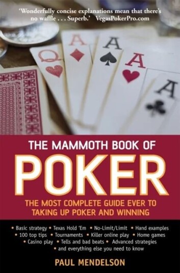 The Mammoth Book Of Poker Av Paul Mendelson The Mammoth Book Of Poker Av Paul Mendelson